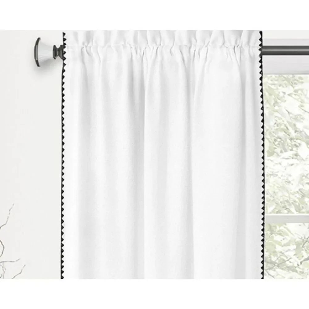 PowerSellerUSA Kendall 2-Pcs Blackout Curtain Panels Set for Windows, 52W x 63L